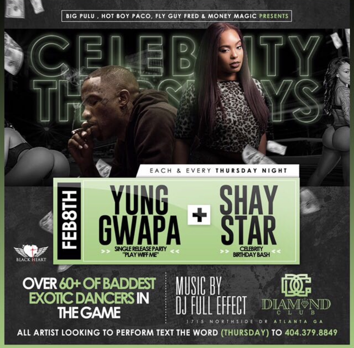 Event: #CelebrityThursdays 2/7 Diamond Club – ATL, GA – Schweinbeck.com